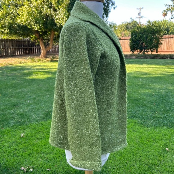 Eileen Fisher Alpaca/Wool/Silk Blend Cardigan Size Small - Picture 4 of 9